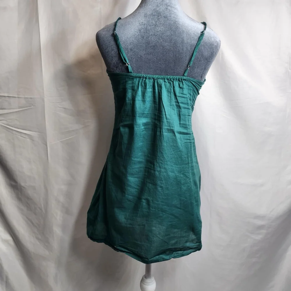 DRA Los Angeles Dress Size XS Green Color Autumn Maxi Dress Boho Cottagecore